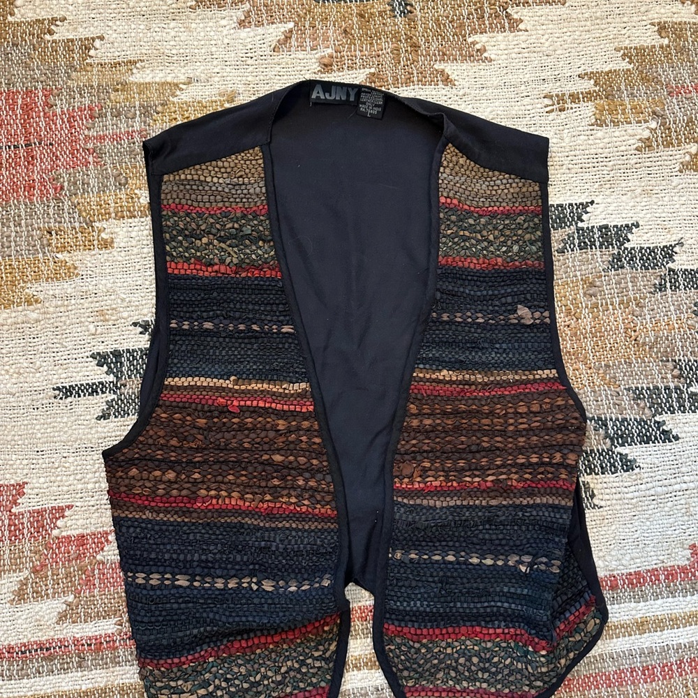Multicolor Knit Vest